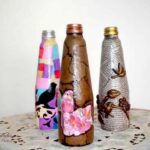 Manualidades con botellas de vidrio