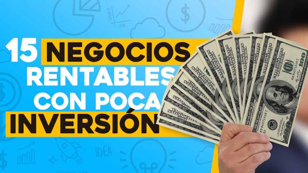 Negocios rentables con poco dinero