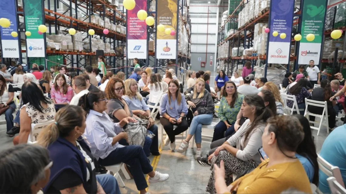 Banco de Alimentos Buenos Aires distribuyó 7,28 millones de kilos en 2025