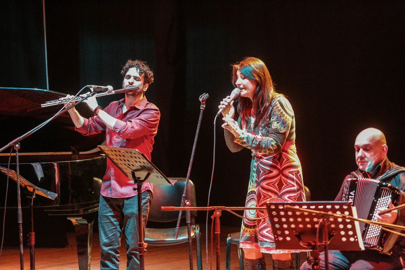 San Miguel de Tucumán, 5 de septiembre de 2015 - El Ministerio de Cultura de la Nación presentó el ciclo "La Música Interior" en la provincia de Tucumán con la participación de Luciana Jury, Sebastián