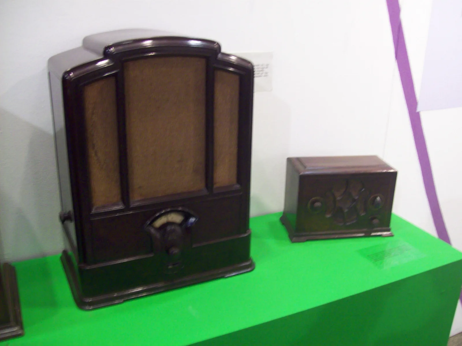 Museo de la Ciudad, ubicado en la calle Defensa al 223, muestra sobre radiodifusión (2017).