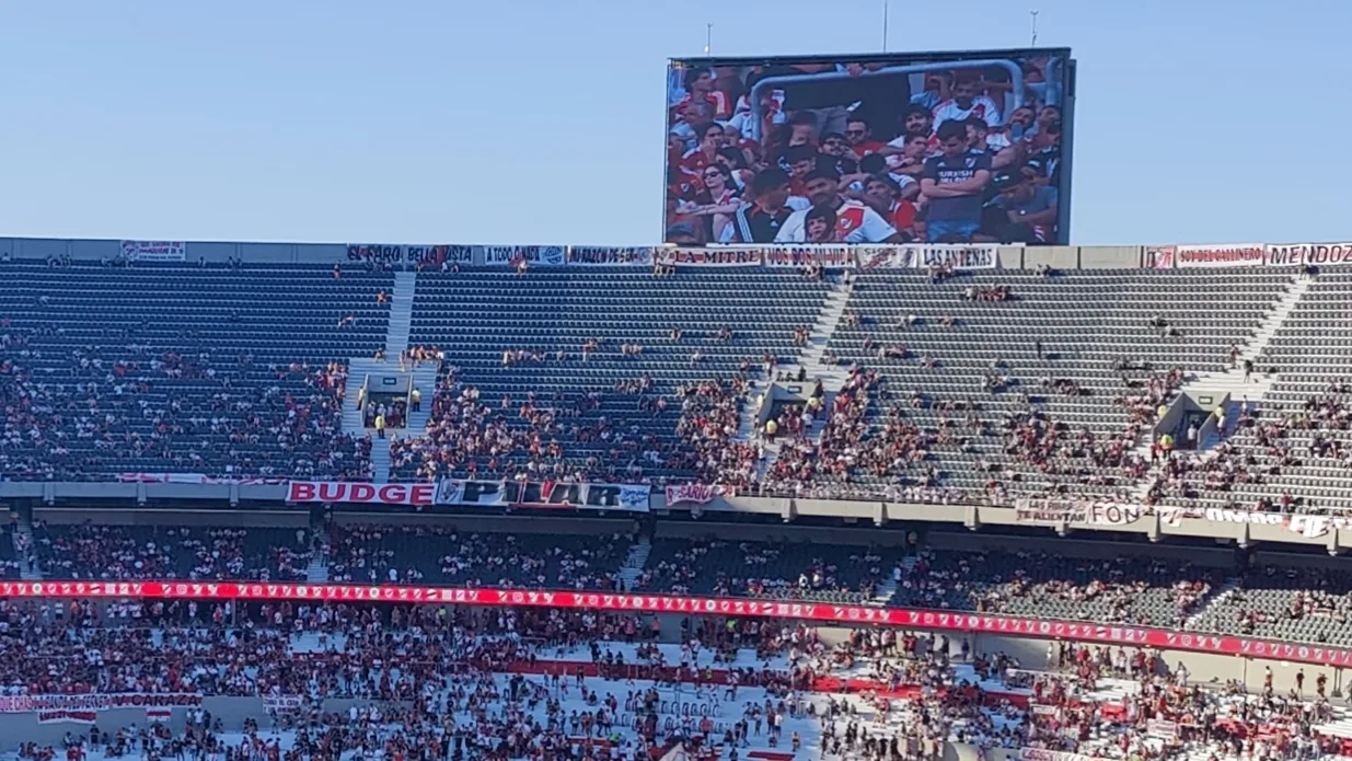Nueva pantalla LED del Estadio Mâs Monumental