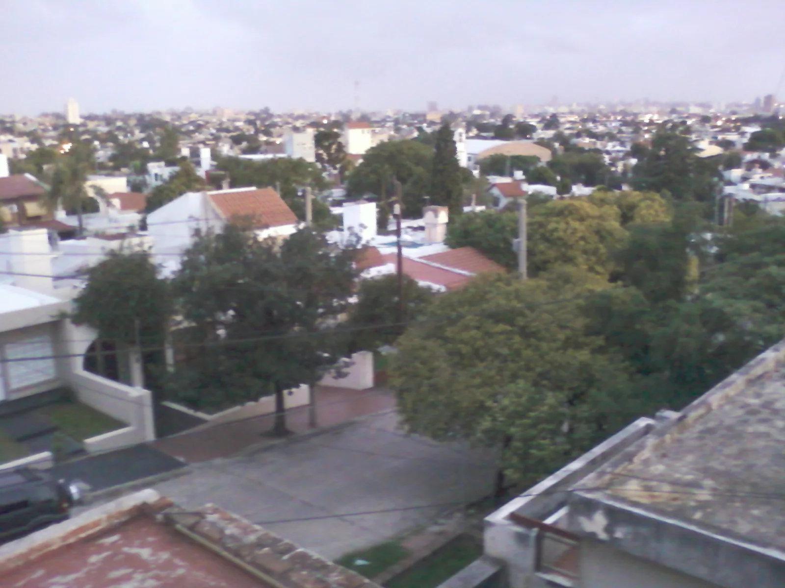 Desde el techo la ciudad